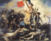 Eugene Delacroix, liberty leading the people